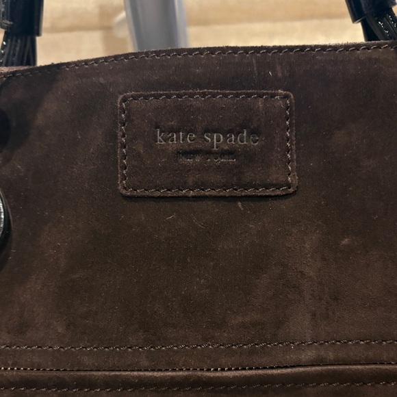 NWT Kate Spade Oak Park Small Rue Chocolate Suede Shoulder Bag - Picture 3 of 17